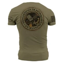 Patriot Seal T-Shirt - Military Green 13 Patriot Seal T-Shirt - Military Green -Daily Clothing Store GS3905 STANDARD WEB READY 2021 back