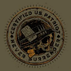 Patriot Seal T-Shirt - Military Green 15 Patriot Seal T-Shirt - Military Green -Daily Clothing Store GS3905 STANDARD WEB READY 2021 backart