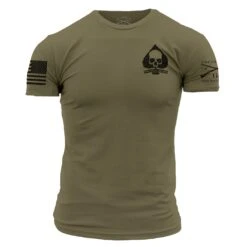 Patriot Seal T-Shirt - Military Green 12 Patriot Seal T-Shirt - Military Green -Daily Clothing Store GS3905 STANDARD WEB READY 2021 front