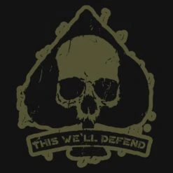 Patriot Seal T-Shirt - Black -Daily Clothing Store GS4263 STANDARD WEB READY 2021 frontart