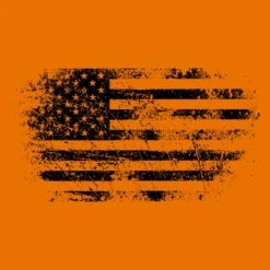 Vintage American Long Sleeve - Safety Orange -Daily Clothing Store GS4401 STANDARD WEB READYFRONTART