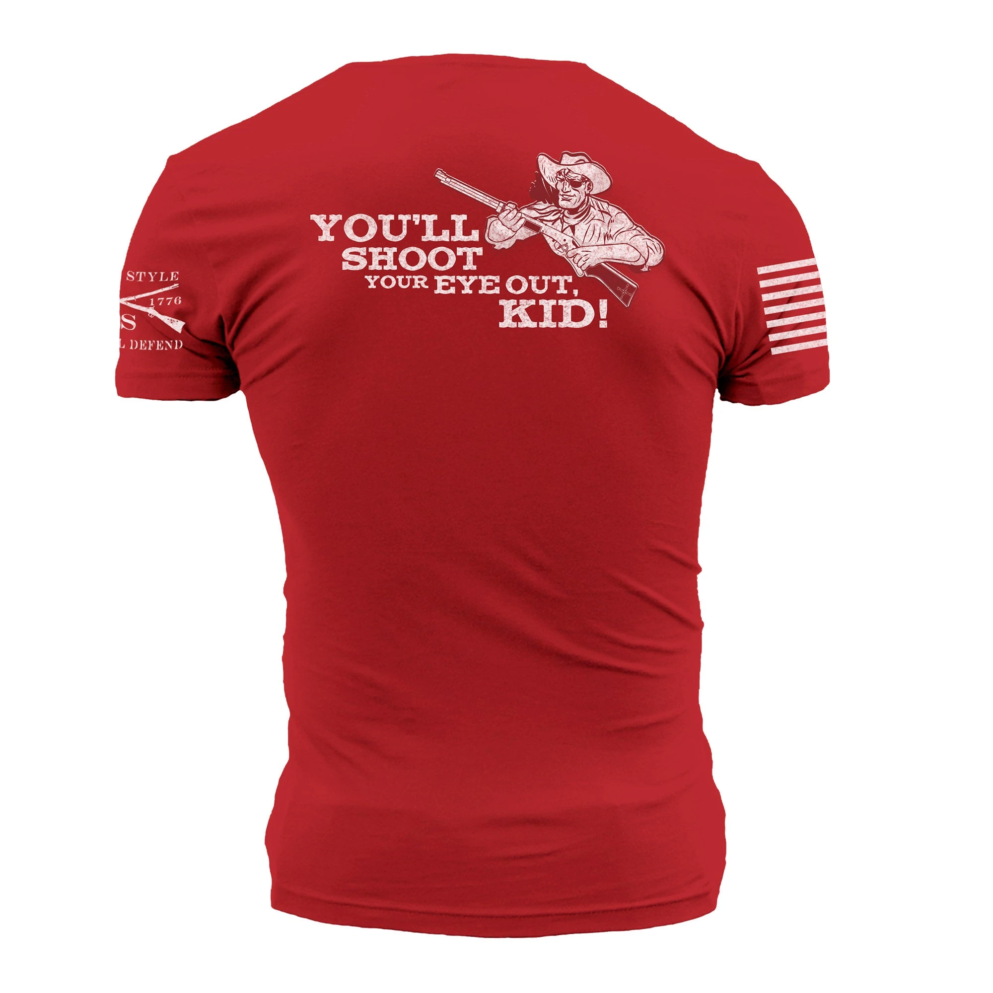 You'll Shoot Your Eye Out Kid T-Shirt - Red 9 You'll Shoot Your Eye Out Kid T-Shirt - Red - Image 7