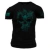 Circuit Skull T-Shirt - Black 1 Circuit Skull T-Shirt - Black -Daily Clothing Store GS4512 CircuitSkull STANDARD WEB READY
