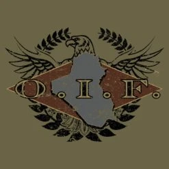 O.I.F. Veteran T-Shirt - Military Green 10 O.I.F. Veteran T-Shirt - Military Green -Daily Clothing Store GS4583 O.I.F.Veteran STANDARD WEB READYARTFLB
