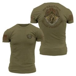 O.I.F. Veteran T-Shirt - Military Green