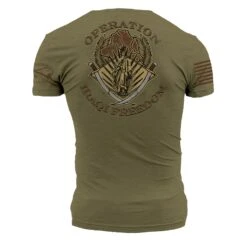 O.I.F. Veteran T-Shirt - Military Green 11 O.I.F. Veteran T-Shirt - Military Green -Daily Clothing Store GS4583 O.I.F.Veteran STANDARD WEB READYback