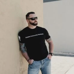 Violates Community Standards T-Shirt - Black -Daily Clothing Store GS4626 ViolatesCommunityStandards Black 16