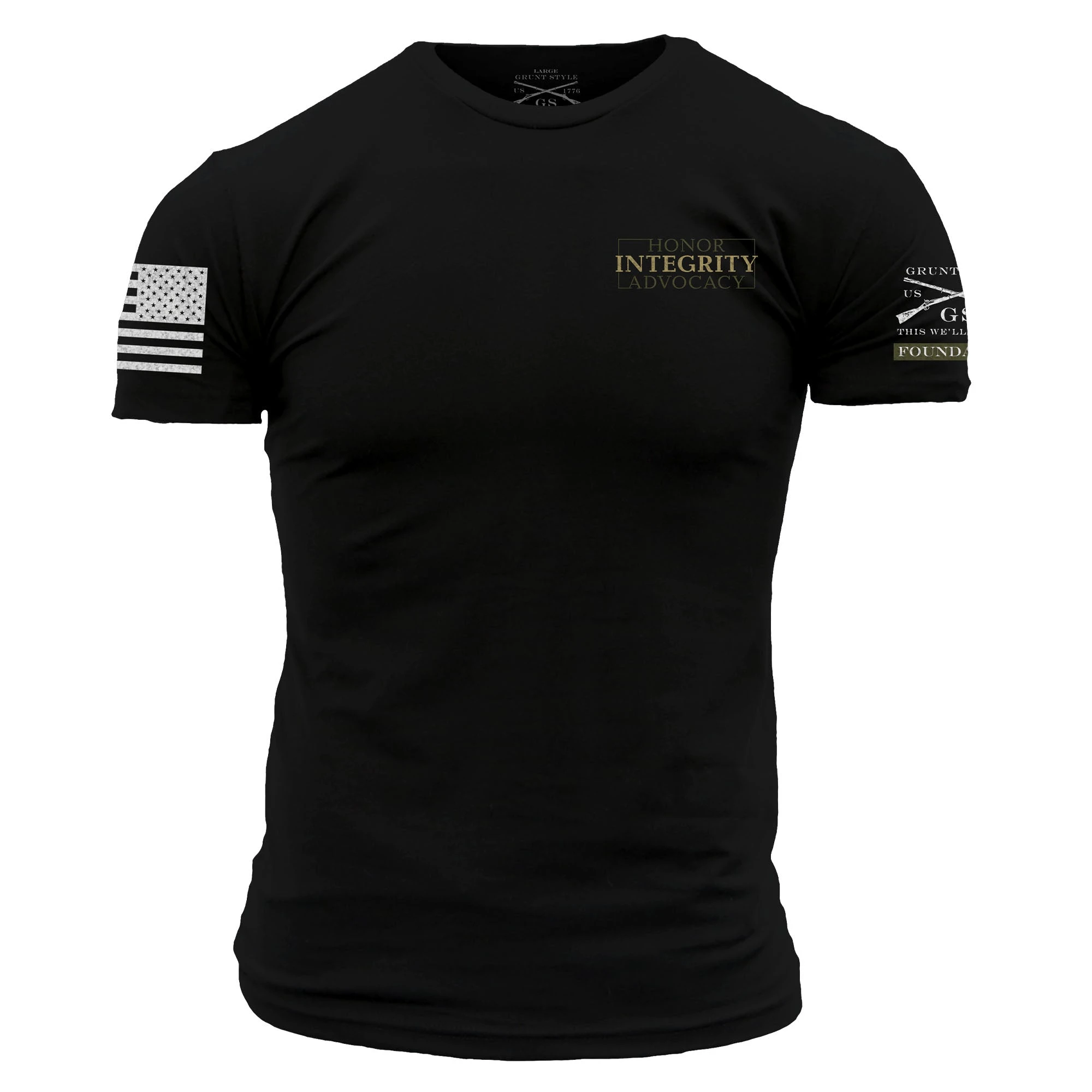 Grunt Style Foundation Tee - Black 7 Grunt Style Foundation Tee - Black - Image 5
