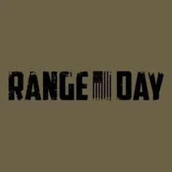 Range Day T-Shirt - Military Green -Daily Clothing Store GS4795 RangeDay MilitaryGreen STANDARD WEB READY frontArt