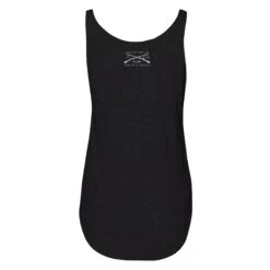 Women's Love Of Country Flowy Tank - Black -Daily Clothing Store GS4850 Love of Country Women s Black Flowy Tank back WEB READY