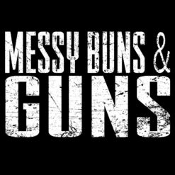 Women's Messy Buns & Guns V-Neck - Black 15 Women's Messy Buns & Guns V-Neck - Black -Daily Clothing Store GS4936MessyBunsandGuns STANDARD WEB READY 2021artonly
