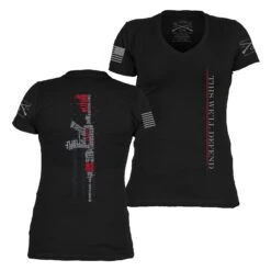 Women's Second Amendment 2.0 V-Neck - Black 11 Women's Second Amendment 2.0 V-Neck - Black -Daily Clothing Store GS4939 SecondAmendment2.0 Women s STANDARD WEB READY 2021FrontBack min