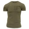 Always Forward Flag T-Shirt - Military Green -Daily Clothing Store GS4972 AlwaysForward WEB READY min