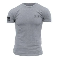 Don't Tread On Me 2A T-Shirt - Dark Heather Gray -Daily Clothing Store GS4996 Don tTreadOn STANDARD WEB READY 2021ft min