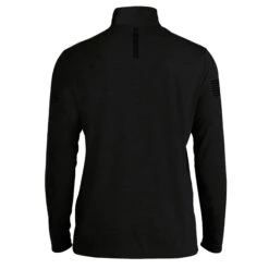 Men's This We'll Defend Triblend 1/4 Zip Pullover - Black -Daily Clothing Store GS5049 ThisWe llDefendBlackTriblend1 4ZipPullover STANDARD WEB READY back min