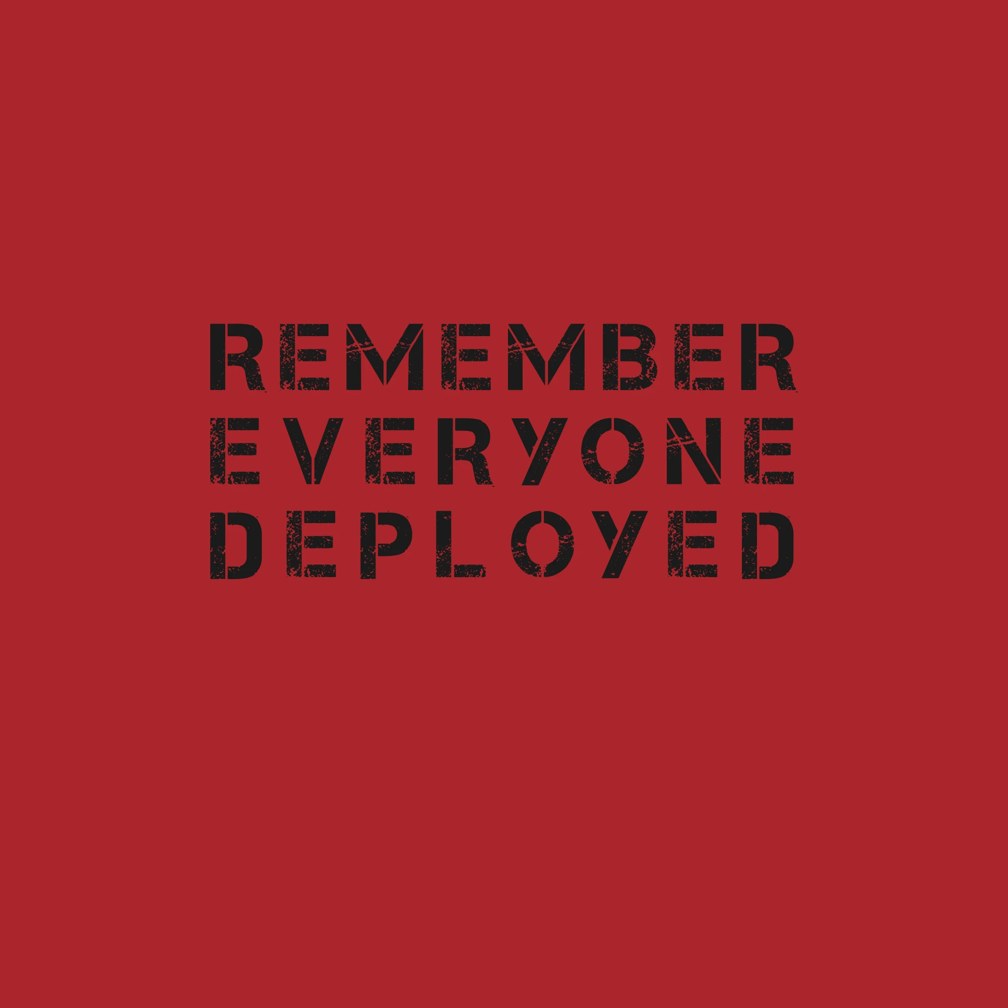 Women's R.E.D. All Forces T-Shirt - Red 8 Women's R.E.D. All Forces T-Shirt - Red - Image 6