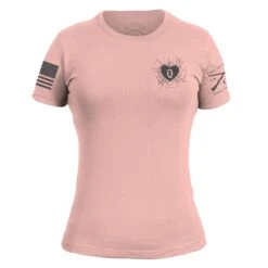 Women's Heart And Soul Of A Warrior T-Shirt - Desert Pink -Daily Clothing Store GS5172 HeartandSoulofaWarrior DesertPink STANDARD WEB READY front min