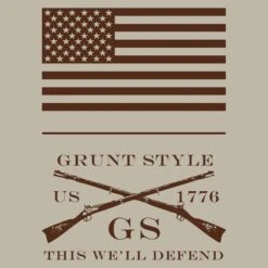 This We'll Defend Sleeve Hoodie - Desert Camo -Daily Clothing Store GS5194 ThisWe llDefendSleeveDesertCamoHoodie STANDARD WEB READYFrontArt