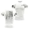 1776 Flag T-Shirt - White -Daily Clothing Store GS5199 1776Flag White STANDARD WEB READY both
