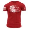 Goes Down All Night Tee - Red