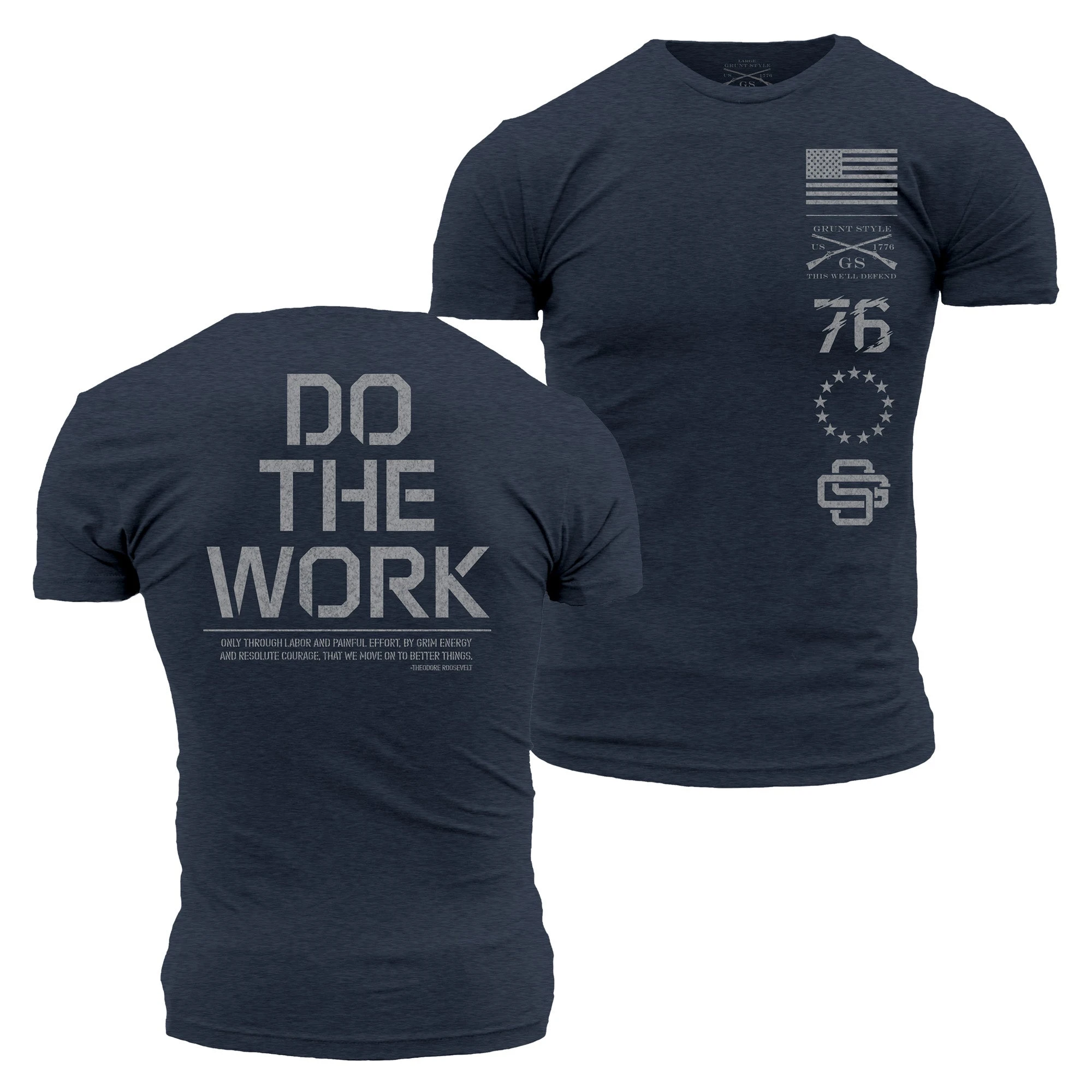 Do The Work T-Shirt - Midnight Navy 3 Do The Work T-Shirt - Midnight Navy