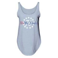 Women's 76 We The People Flowy Tank - Stonewash Denim -Daily Clothing Store GS5332 76WeThePeopleWomen sFlowyTank StonewashDenim STANDARD WEB READY front min