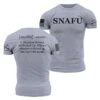 SNAFU T-Shirt - Heather Gray
