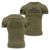 Outf*cking Standing T-Shirt - Military Green -Daily Clothing Store GS5357 OutfckingStanding MilitaryGreen STANDARD WEB READY both min
