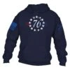 76 We The People Hoodie - Navy -Daily Clothing Store GS5377 76WeThePeopleHoodie Navy STANDARD WEB READY front