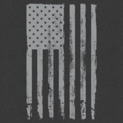 This We'll Defend Hoodie - Dark Heather -Daily Clothing Store GS5378 ThisWe llDefendHoodie DarkHeather STANDARD WEB READY backART