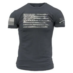 By Sea Flag T-Shirt - Dark Grey