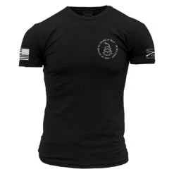 Live Free, Die Free T-Shirt - Black -Daily Clothing Store GS5409 Grunt Style Live Free Die Free WEB READY FRONT