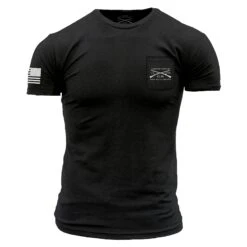 One Generation Away Pocket T-Shirt - Black Heather 13 One Generation Away Pocket T-Shirt - Black Heather -Daily Clothing Store GS5417 OneGenerationAwayBlackHeatherPocketTee STANDARD WEB READY Front