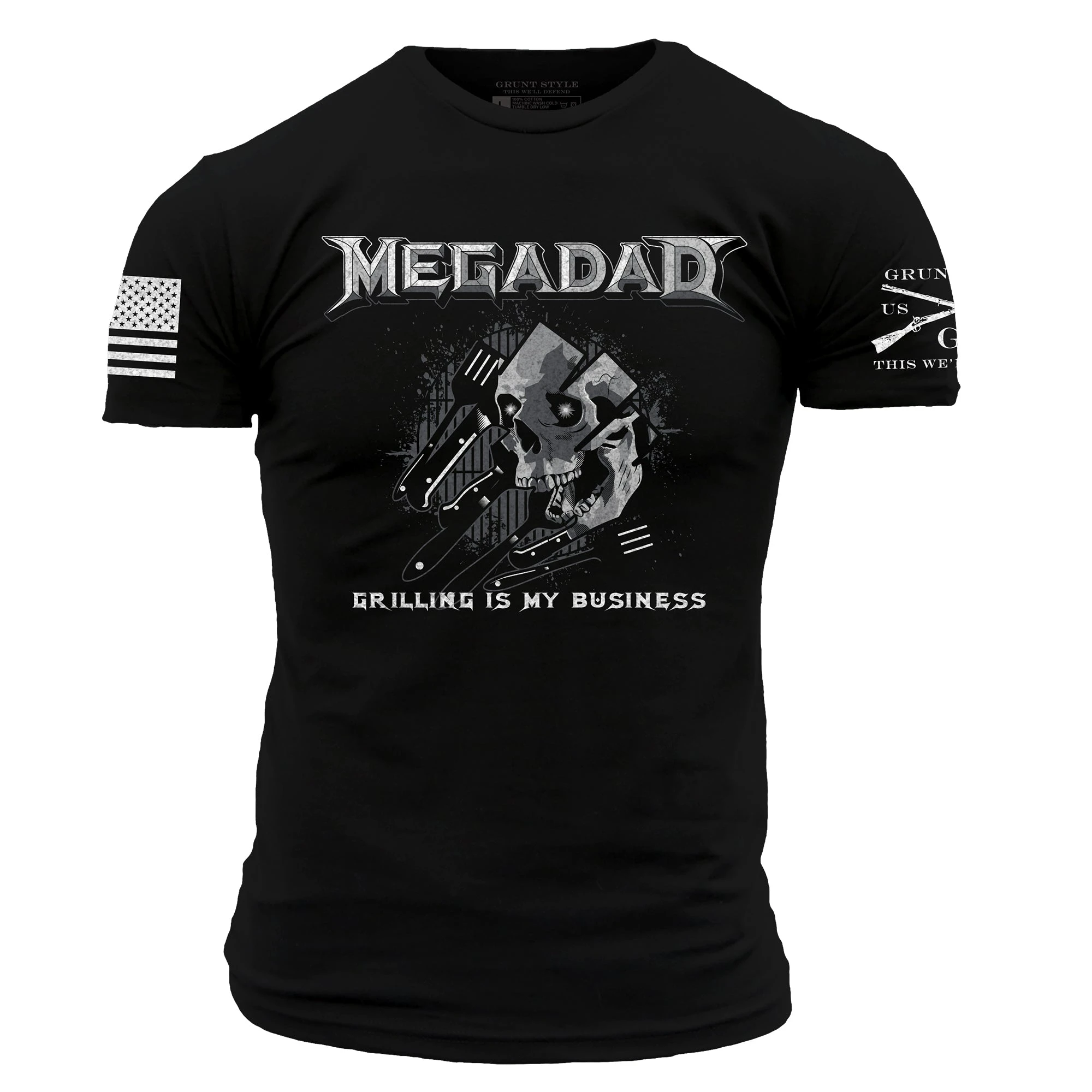 MegaDad T-Shirt - Black 3 MegaDad T-Shirt - Black