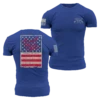 Grunt Style Stars & Bars T-Shirt - Royal -Daily Clothing Store GS5484 GruntStyleStars BarsMen sTee Royal WEB READY 2022frtbk
