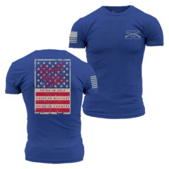 Grunt Style Stars & Bars T-Shirt - Royal
