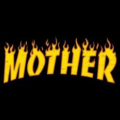 Women's Thrasher Mom Slim Fit T-Shirt - Black -Daily Clothing Store GS5564 ThrasherMomWomen sSlimFitTee Black WEB READY ART