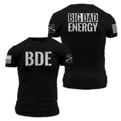 Big Dad Energy T-Shirt - Black