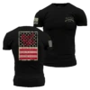 Grunt Style Stars & Bars T-Shirt - Black -Daily Clothing Store GS5574 GruntStyleStars BarsMen sTee Black WEB READY 2022frtbk