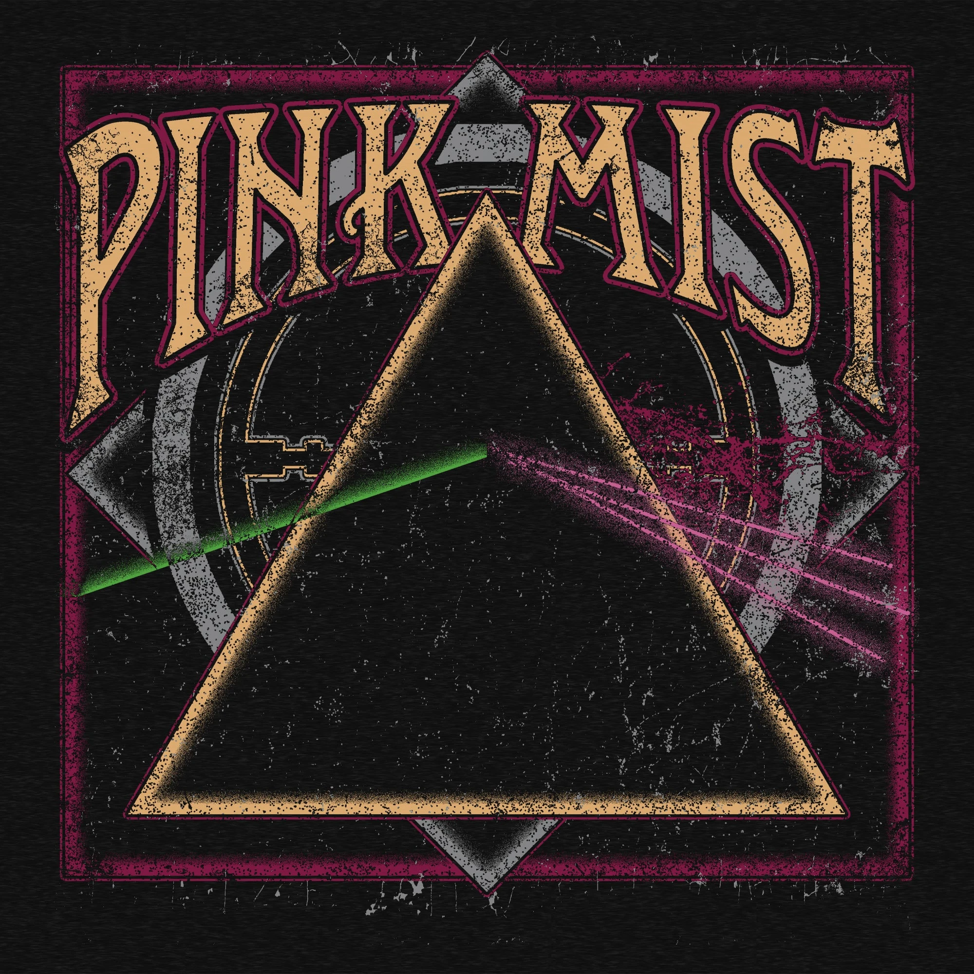 Pink Mist T-Shirt - Vintage Black - Image 3