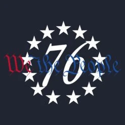 Women's 76 We The People Relaxed Fit T-Shirt - Navy -Daily Clothing Store GS5625 76WeThePeopleWomen sRelaxedFitTee Navy WEB READY frontART