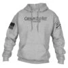 Grumpy Old Vet Hoodie - Sport Grey -Daily Clothing Store GS5724 GrumpyOldVetMen sHoodie SportGrey WEB READY front