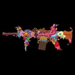 Sweet Pews T-Shirt - Black -Daily Clothing Store GS5730 Men sSweetPewsTee BlackFRONTART