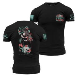 In Hearts We Live Forever T-Shirt - Black