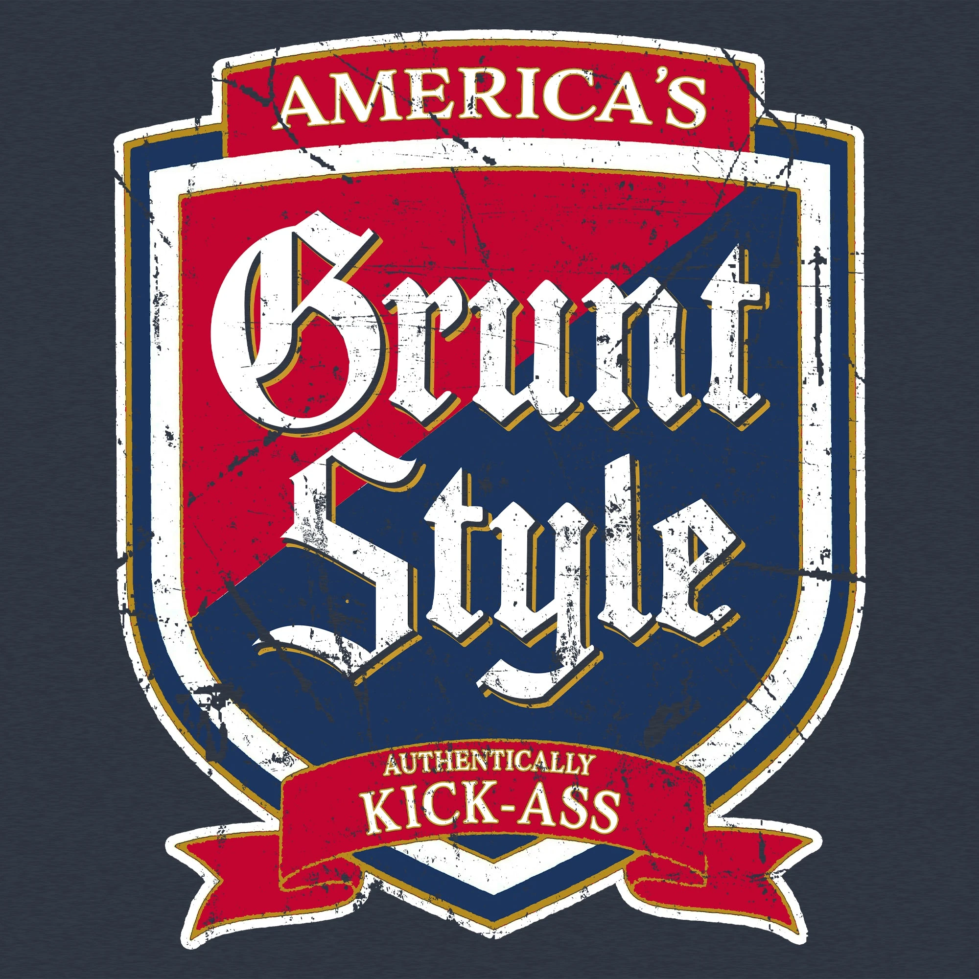 Kick Ass Brewing T-Shirt - Midnight Navy 6 Kick Ass Brewing T-Shirt - Midnight Navy - Image 4