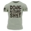 Doin' Nature Sh*t T-Shirt - Light Sage -Daily Clothing Store GS5761 Men sDoin NatureShitTee LightSage WEB READY