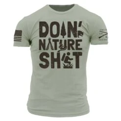 Doin' Nature Sh*t T-Shirt - Light Sage