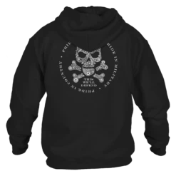 Death Paisley Hoodie - Black -Daily Clothing Store GS5796 Men sDeathPaisleyHoodie Black WEB READY Back