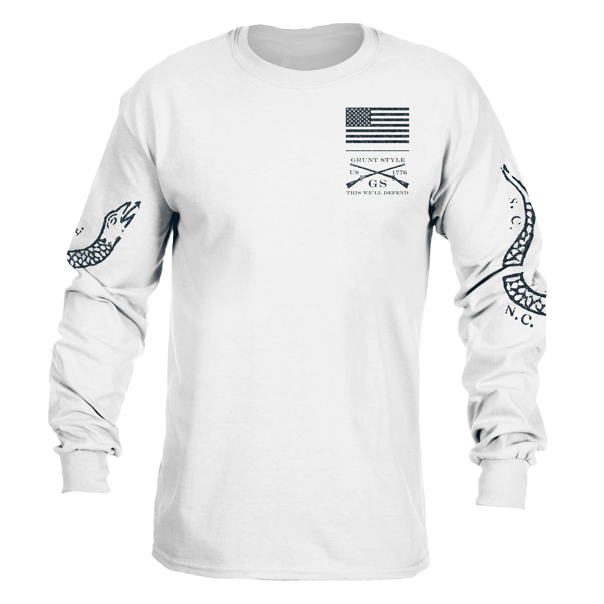 Join Or Die Long Sleeve - White 11 Join Or Die Long Sleeve - White - Image 9