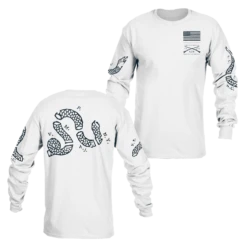 Join Or Die Long Sleeve - White
